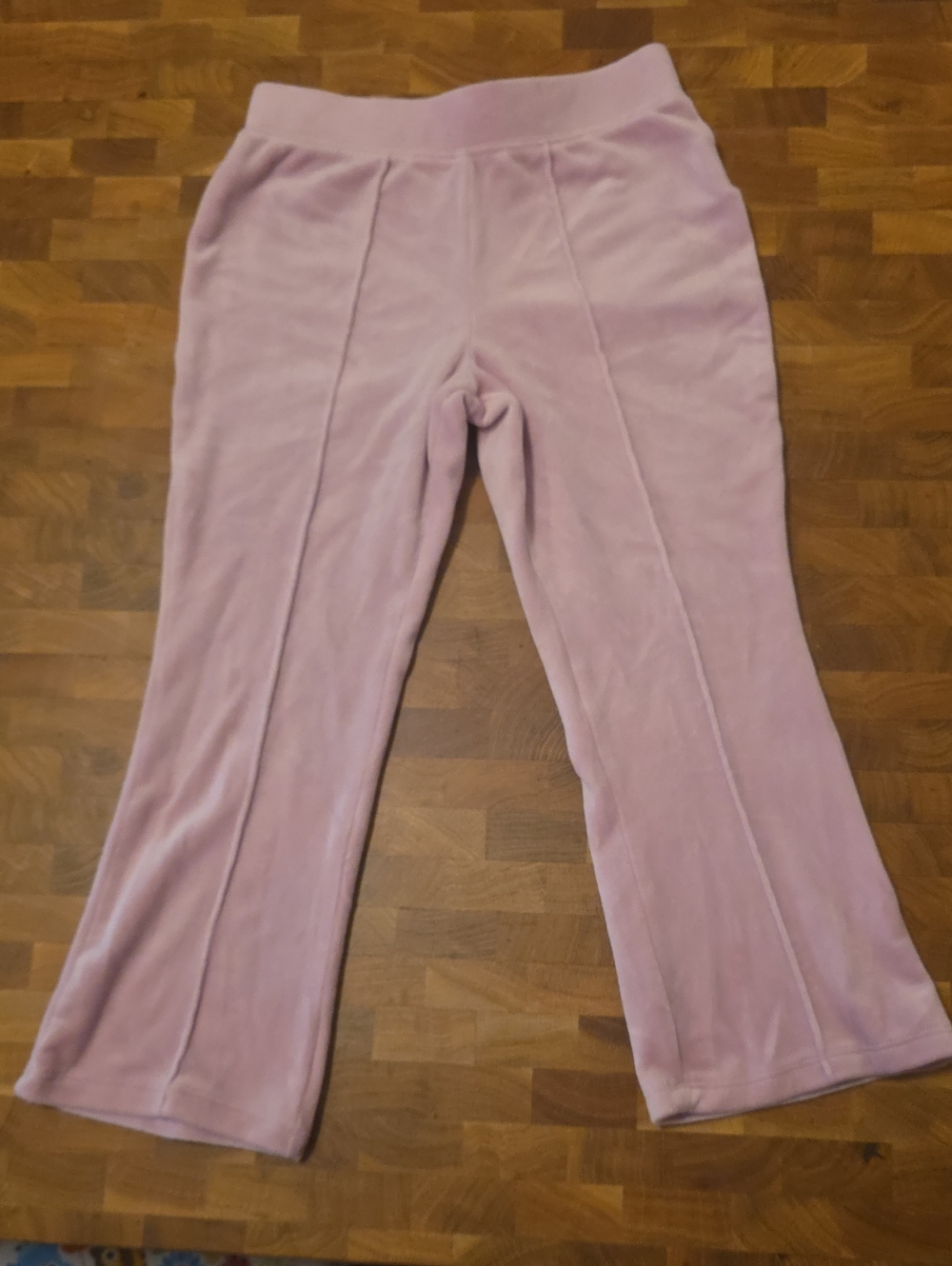 10 / $10 Ideology Light Pink Wide Leg Fleece Pants